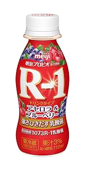 ヨーグルトページ Amazon.co.jp: （クール便） 明治 ヨーグルト R-1 ドリンク